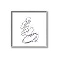 Picture of Intertwined I  _GroupedProduct_Square_Canvas_Framed_