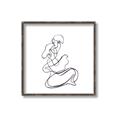 Picture of Intertwined I  _GroupedProduct_Square_Canvas_Framed_