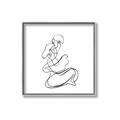 Picture of Intertwined I  _GroupedProduct_Square_Canvas_Framed_