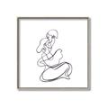 Picture of Intertwined I  _GroupedProduct_Square_Canvas_Framed_