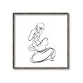 Picture of Intertwined I  _GroupedProduct_Square_Canvas_Framed_