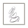Picture of Intertwined I  _GroupedProduct_Square_Canvas_Framed_
