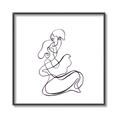 Picture of Intertwined I  _GroupedProduct_Square_Canvas_Framed_