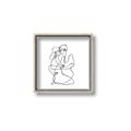 Picture of Intertwined II  _GroupedProduct_Square_Canvas_Framed_