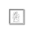 Picture of Intertwined II  _GroupedProduct_Square_Canvas_Framed_