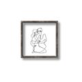 Picture of Intertwined II  _GroupedProduct_Square_Canvas_Framed_