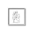 Picture of Intertwined II  _GroupedProduct_Square_Canvas_Framed_