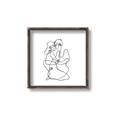 Picture of Intertwined II  _GroupedProduct_Square_Canvas_Framed_