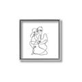 Picture of Intertwined II  _GroupedProduct_Square_Canvas_Framed_