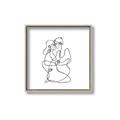 Picture of Intertwined II  _GroupedProduct_Square_Canvas_Framed_