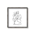 Picture of Intertwined II  _GroupedProduct_Square_Canvas_Framed_