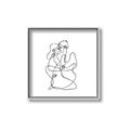 Picture of Intertwined II  _GroupedProduct_Square_Canvas_Framed_