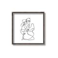 Picture of Intertwined II  _GroupedProduct_Square_Canvas_Framed_