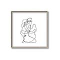 Picture of Intertwined II  _GroupedProduct_Square_Canvas_Framed_