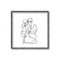 Picture of Intertwined II  _GroupedProduct_Square_Canvas_Framed_