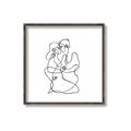 Picture of Intertwined II  _GroupedProduct_Square_Canvas_Framed_