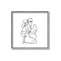 Picture of Intertwined II  _GroupedProduct_Square_Canvas_Framed_