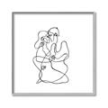 Picture of Intertwined II  _GroupedProduct_Square_Canvas_Framed_