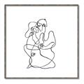 Picture of Intertwined II  _GroupedProduct_Square_Canvas_Framed_