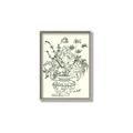 Picture of Drawn Florals I  _GroupedProduct_Rectangle_Portrait_Canvas_Framed_