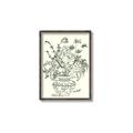 Picture of Drawn Florals I  _GroupedProduct_Rectangle_Portrait_Canvas_Framed_