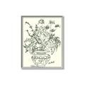 Picture of Drawn Florals I  _GroupedProduct_Rectangle_Portrait_Canvas_Framed_