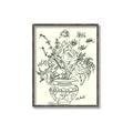 Picture of Drawn Florals I  _GroupedProduct_Rectangle_Portrait_Canvas_Framed_