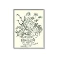 Picture of Drawn Florals I  _GroupedProduct_Rectangle_Portrait_Canvas_Framed_