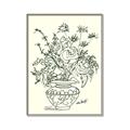 Picture of Drawn Florals I  _GroupedProduct_Rectangle_Portrait_Canvas_Framed_