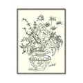 Picture of Drawn Florals I  _GroupedProduct_Rectangle_Portrait_Canvas_Framed_
