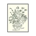Picture of Drawn Florals I  _GroupedProduct_Rectangle_Portrait_Canvas_Framed_