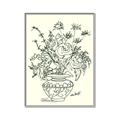 Picture of Drawn Florals I  _GroupedProduct_Rectangle_Portrait_Canvas_Framed_