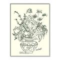 Picture of Drawn Florals I  _GroupedProduct_Rectangle_Portrait_Canvas_Framed_