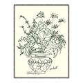 Picture of Drawn Florals I  _GroupedProduct_Rectangle_Portrait_Canvas_Framed_