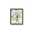Picture of Drawn Florals II  _GroupedProduct_Rectangle_Portrait_Canvas_Framed_