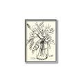 Picture of Drawn Florals II  _GroupedProduct_Rectangle_Portrait_Canvas_Framed_