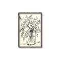Picture of Drawn Florals II  _GroupedProduct_Rectangle_Portrait_Canvas_Framed_