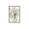 Picture of Drawn Florals II  _GroupedProduct_Rectangle_Portrait_Canvas_Framed_