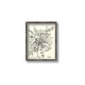 Picture of Drawn Florals III  _GroupedProduct_Rectangle_Portrait_Canvas_Framed_