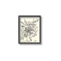 Picture of Drawn Florals III  _GroupedProduct_Rectangle_Portrait_Canvas_Framed_