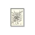 Picture of Drawn Florals III  _GroupedProduct_Rectangle_Portrait_Canvas_Framed_