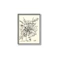 Picture of Drawn Florals III  _GroupedProduct_Rectangle_Portrait_Canvas_Framed_