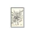 Picture of Drawn Florals III  _GroupedProduct_Rectangle_Portrait_Canvas_Framed_