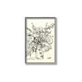 Picture of Drawn Florals III  _GroupedProduct_Rectangle_Portrait_Canvas_Framed_