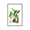 Picture of House Plants I  _GroupedProduct_Rectangle_Portrait_Canvas_Framed_