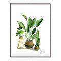 Picture of House Plants I  _GroupedProduct_Rectangle_Portrait_Canvas_Framed_