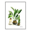 Picture of House Plants I  _GroupedProduct_Rectangle_Portrait_Canvas_Framed_