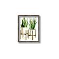 Picture of House Plants II  _GroupedProduct_Rectangle_Portrait_Canvas_Framed_