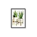 Picture of House Plants II  _GroupedProduct_Rectangle_Portrait_Canvas_Framed_