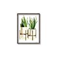 Picture of House Plants II  _GroupedProduct_Rectangle_Portrait_Canvas_Framed_